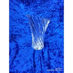 Vintage Mikasa Japan Vision 5" Shark Tooth Swirl Pattern Bud Vase